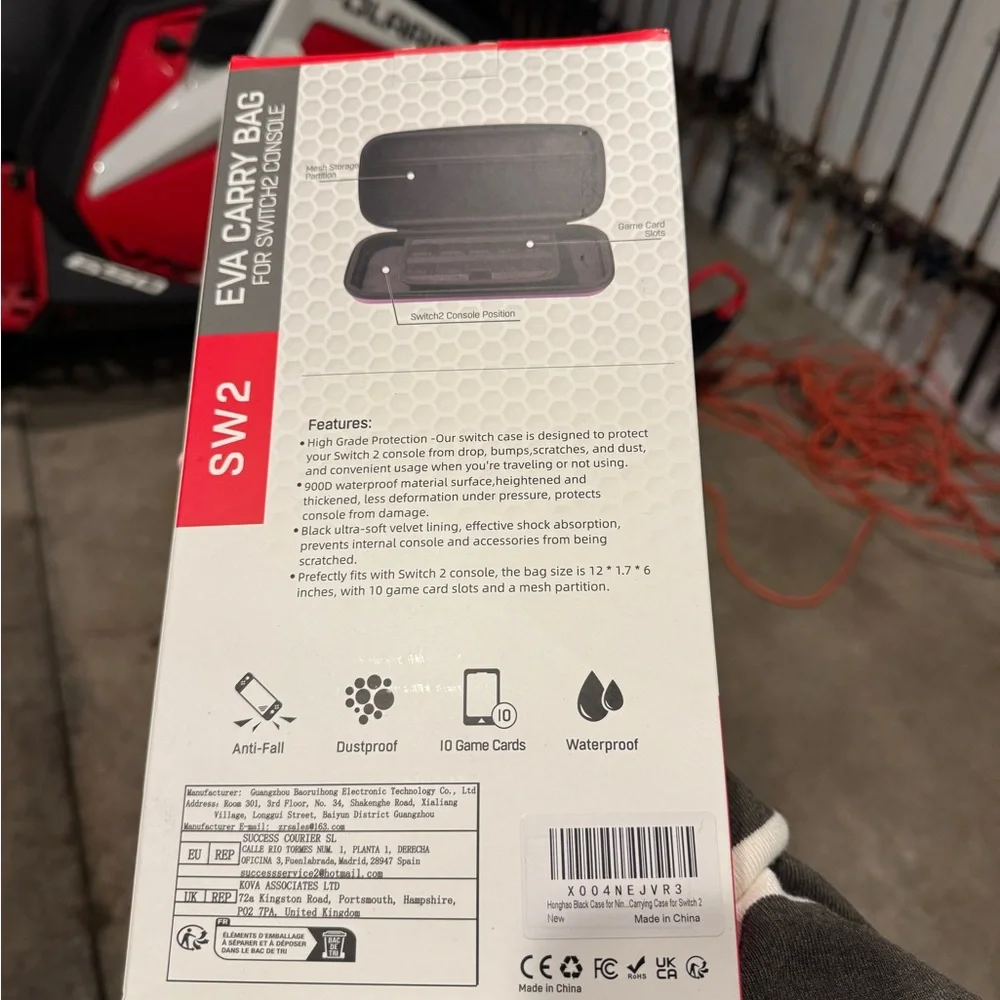 Nintendo switch case 2 avail